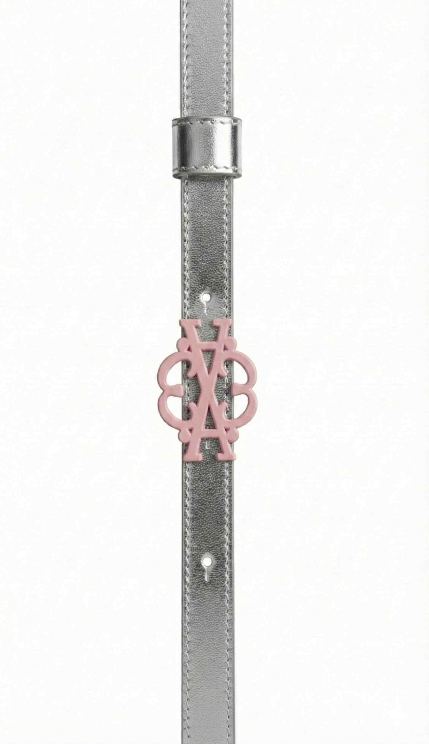 Cintura Nexus Argento e Rosa Double Face