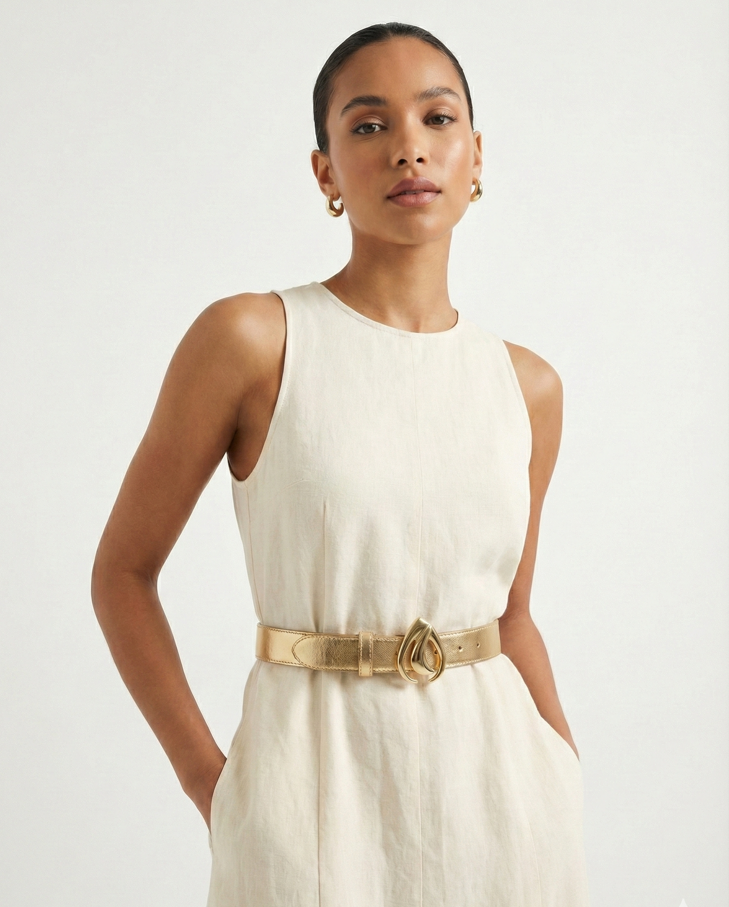 Cintura Goccia Maxi Oro