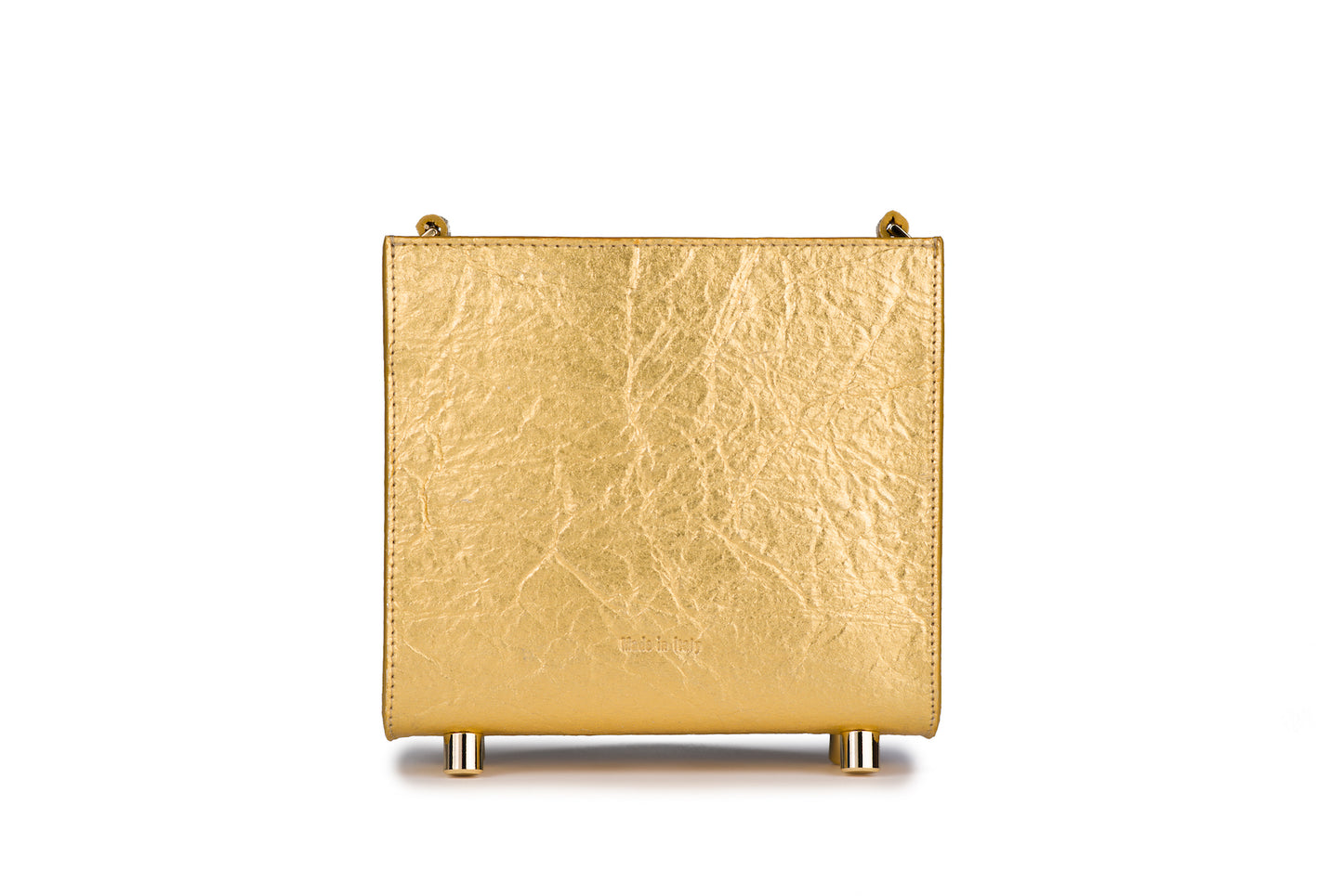 Empty Pineapple Metallic Gold