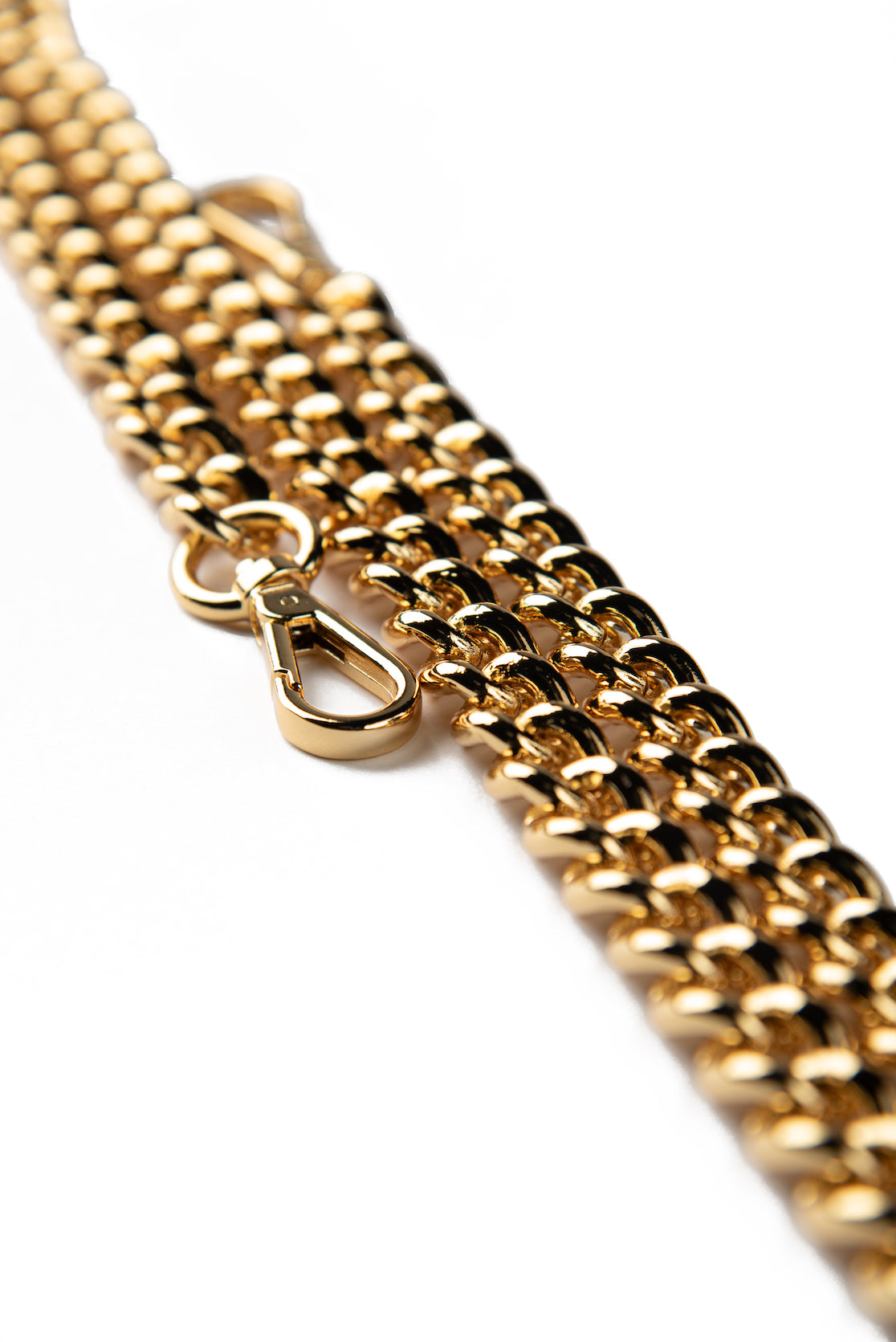 Empty Pineapple Metallic Gold