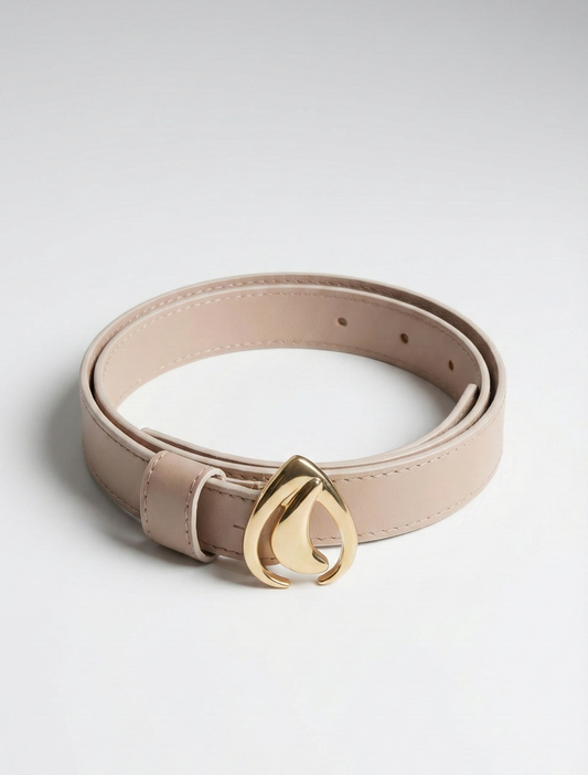 Cintura Rosa Goccia Oro Double Face