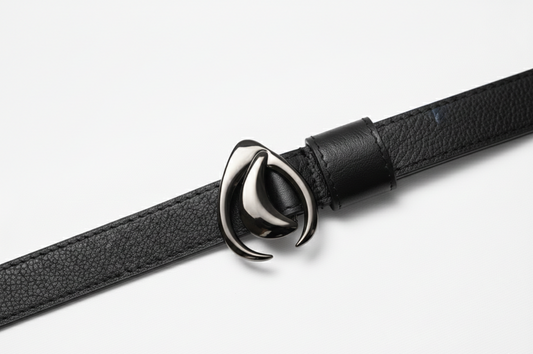 Cintura Goccia Nera Double Face