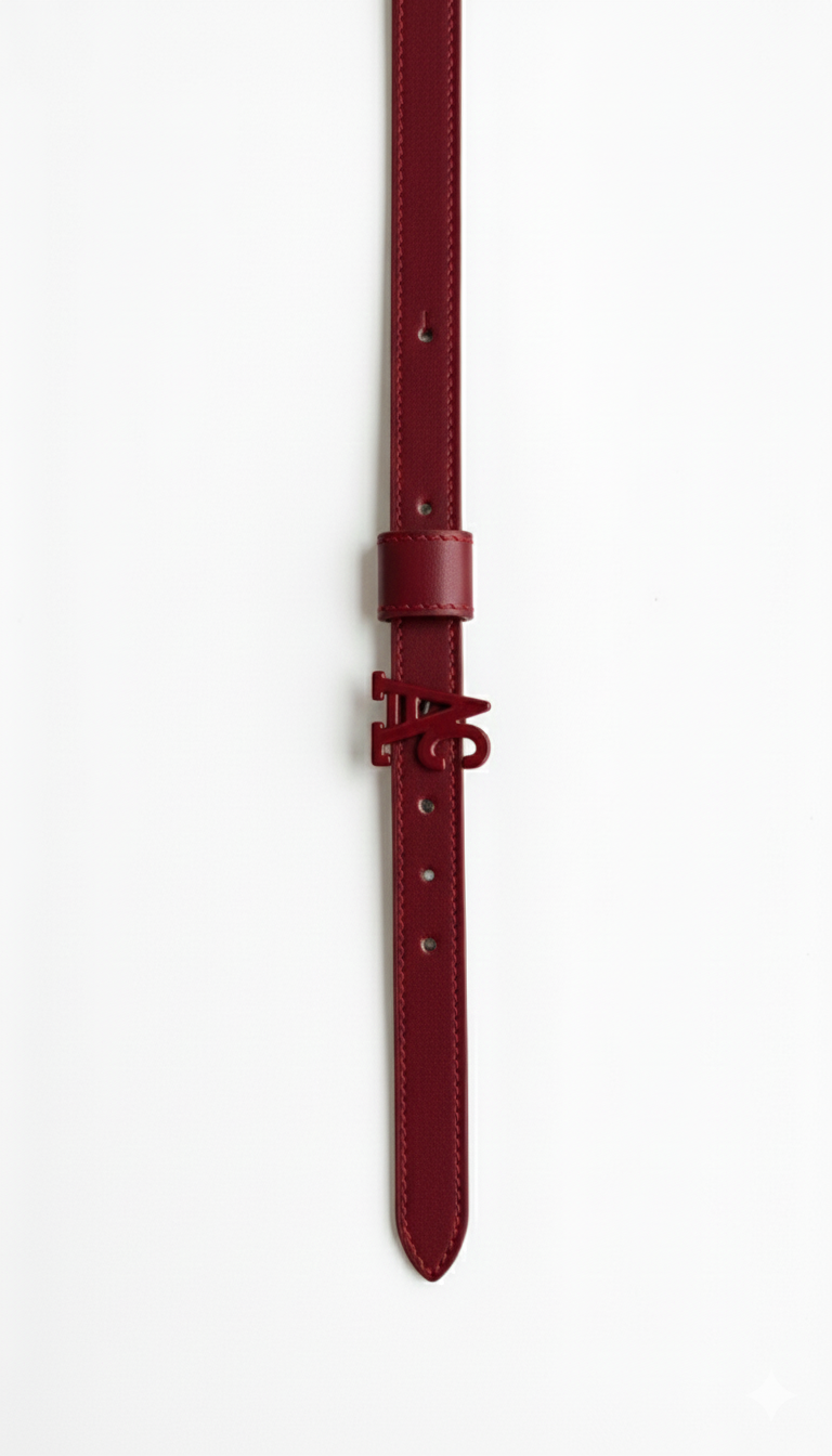 Cintura AC Bordeaux Double Face