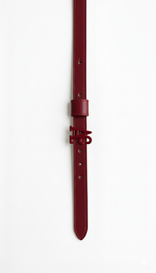 Cintura AC Bordeaux Double Face