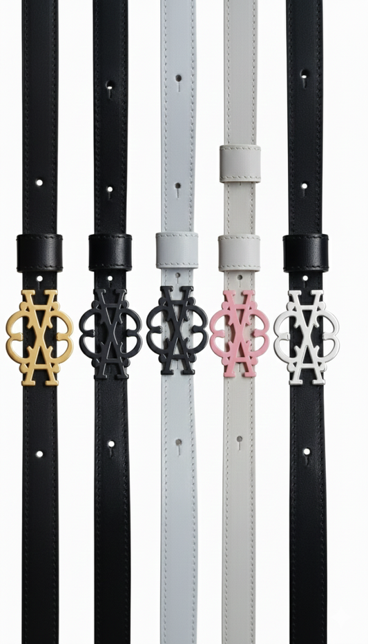 Cintura Nexus Black Gold Double Face