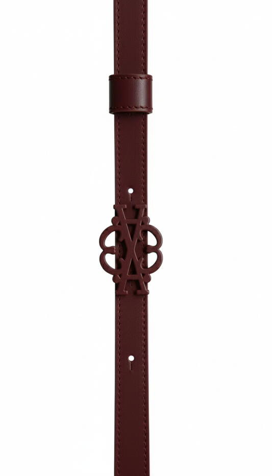 Cintura Nexus Bordeaux Double Face