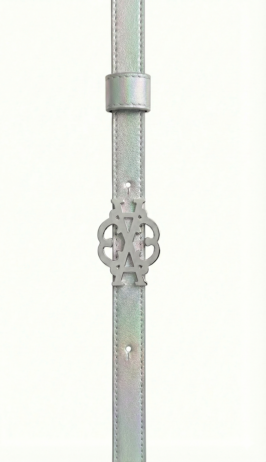 Cintura Nexus Argento Double Face