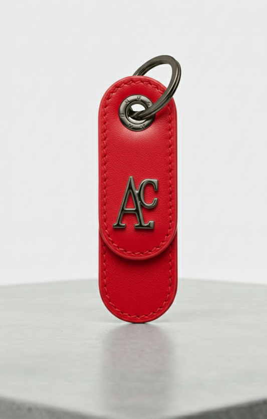 Portachiavi Loop AC Rosso Nero