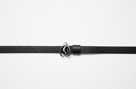 Cintura Goccia Nera Double Face