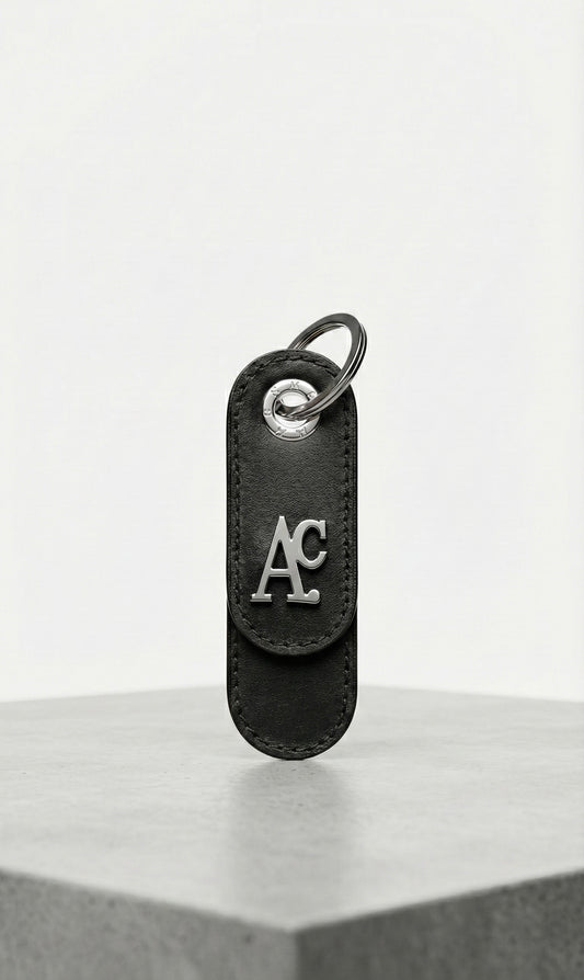 Portachiavi Loop AC Nero Argento