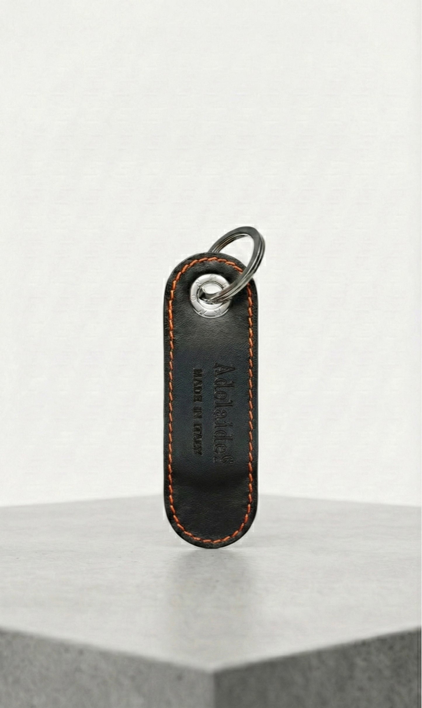 Portachiavi Loop AC Nero Argento Orange