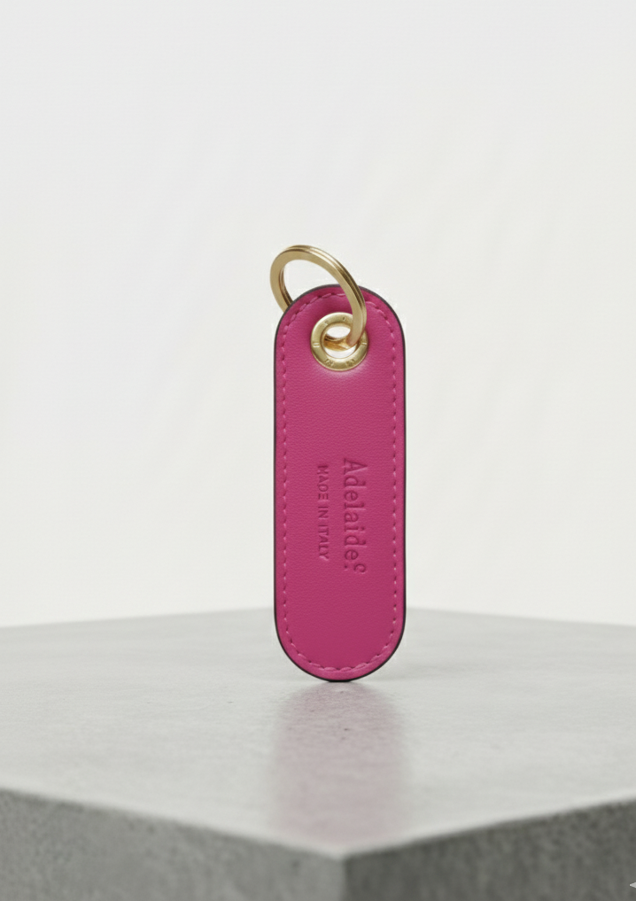 Portachiavi Loop AC Nero Fucsia Gold