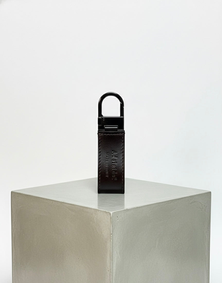 Portachiavi Hook semilucido color Vino con molla canna da fucile