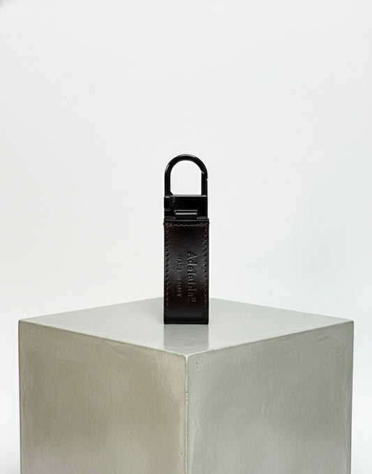 Portachiavi Hook semilucido color Vino con molla canna da fucile