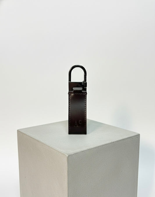 Portachiavi Hook semilucido color Vino con molla canna da fucile